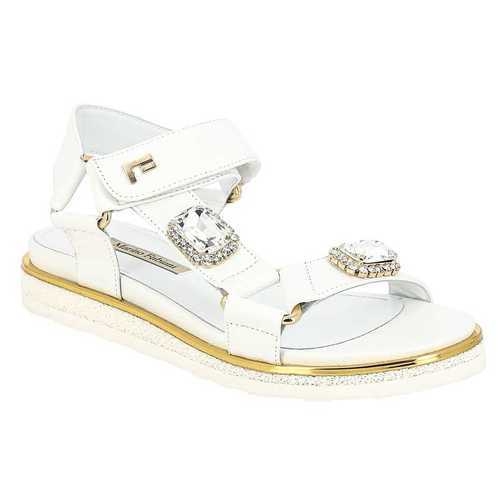 MARINO FABIANI босоножки 2272 белые кожаные MARINO FABIANI босоножки 2272 белые кожаные